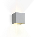 Luminaire mural BOX WALL SURF 2.0 IP20, aluminium brossé gradable