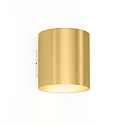 LED Wall luminaire RAY 3.0, Up&Down, 2x 3W 1800-2850K, dimmable, angle adjustable, gold