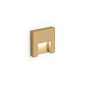staircase luminaire RETO 0.8 down, square, asymmetrical IP20, champagner dimmable