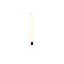 wall luminaire FINLIN WALL SURF 1.0 IP20, champagner, black matt dimmable