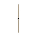 Luminaire mural FINLIN WALL SURF 2.0 IP20, champagne, noir mat gradable