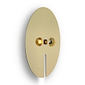Luminaire mural MIRRO WALL 3.0 E27 IP20, or gradable