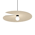 Luminaire à suspension SPIRRA SOFT 1.0 E27 IP20, calcaire