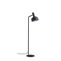 Lampadaire ROOMOR FLOOR 1.2 - PAR16 / SHADE 2.0 avec interrupteur, avec prise de courant, réglable GU10 IP20, mat
