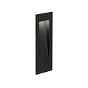 Luminaire d'encastrement mural  ORIS OUTDOOR WALL REC 0.7 / 350/500/700MA Bas, courant constant, indirect IP65, noir mat 