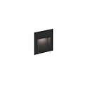 Luminaire d'encastrement mural  ORIS OUTDOOR WALL REC 0.8 Bas, courant constant, indirect IP65, noir mat 