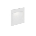 Eclairage d'ext�rieur encastr� ORIS OUTDOOR WALL REC 1.3 Bas, courant constant, indirect IP65, blanc mat 