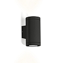 Luminaire mural d�ext�rieur TUBE WALL 2.0 PAR16 haut bas, cylindrique GU10 IP65, noir  gradable