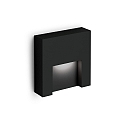 Luminaire mural d�ext�rieur RETO OUTDOOR WALL SURF 1.3 IP65, noir mat gradable