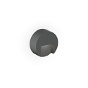 Luminaire mural d’extérieur RETO ROUND WALL SURFACE OUTDOOR 0.8 rond IP65, anthrazit gradable
