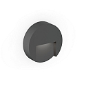 Luminaire mural d’extérieur RETO ROUND WALL SURFACE OUTDOOR 1.3 rond IP65, anthrazit gradable