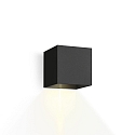 Luminaire mural d�ext�rieur BOX 1.0 forme en d�, r�glable, unilat�ral IP65, noir gradable