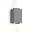 Luminaire mural d�ext�rieur BOX 4.0 haut bas, r�glable IP65, gris fonc� gradable