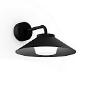 Luminaire mural d�ext�rieur TRADORA WALL IP65 1.0 IP65, noir mat gradable
