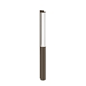Borne d'éclairage RIBELLE FLOOR 2.0 IP65, bronze gradable