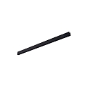 Rosace de plafond pour SHIEK / BOX / DOCUS (...) 3 fois, langue, sans abat-jour, version pour montage en surface, noir profond