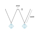 Wever & Ducr� Suspension pendulaire WIRO - DECENTER 2.0 2 voies