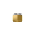 Accessory for HEXO luminaires - inside cover, gold