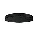 ceiling canopy 9-fold, black