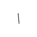 Module d'�clairage PENCIL SMALL avec variateur tactile IP65, gris fonc� gradable