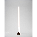 Zafferano LED Luminaire PENCIL MODULO LUCE M, 98cm, IP65, with touch dimmer, Corten