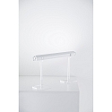 Zafferano Accessory for PENCIL MODULO LUCE Table brackets, set of 2, transparent