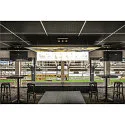 SLV Applique et plafonnier KALU LED 3 3 flammes, langue, pivotant à la cardan IP20, noir gradable