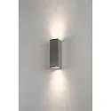 SLV Luminaire mural THEO UP/DOWN QPAR51 GU10, aluminium brossé