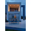 SLV Outdoor Luminaire ROX CEILING OUT, QPAR11, IP44, GU10 max. 50W,, alu brushed