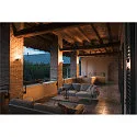 SLV Luminaire mural d'extérieur SQUARE WALL E27 IP44, aluminium brossé
