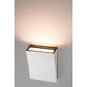 SLV Luminaire mural d'extérieur DELWA WIDE IP44, blanche