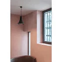SLV Premium LED Pendant luminaire BATO 35 PD, Ø 35cm, 21W 2500K 1300lm 100°, TRIAC dimmable, black