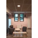 SLV Premium LED Pendant luminaire BATO 35 PD, Ø 35cm, 21W 2500K 1300lm 100°, TRIAC dimmable, black