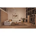 SLV GRAZIA 10 Plastic cover flat design, 200cm, frosted