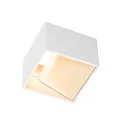 SLV Luminaire mural LOGS IN DTW haut bas, petit, Dim-To-Warm, indirect IP20, blanche gradable
