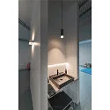 SLV Luminaire mural LOGS IN DTW haut bas, petit, Dim-To-Warm, indirect IP20, blanche gradable