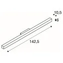 SLV Q-LINE LED Wall luminaire, white