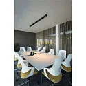 SLV Luminaire de plafond Q-LINE CL 200 pour VDU, noir gradable