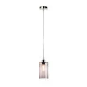 SLV Abat-jour FENDA Ø 12.5CM / 20CM petit, cylindrique, langue, couleurs fumée