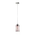SLV Abat-jour FENDA Ø 12.5CM / 20CM petit, cylindrique, langue, couleurs fumée