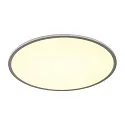 SLV Luminaire de plafond PANEL 60 ROUND rond IP20, gris argent gradable