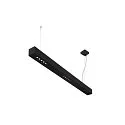 Luminaire à suspension Q-LINE PD pour VDU, noir  gradable