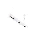 SLV Luminaire à suspension Q-LINE PD pour VDU, blanche gradable