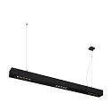 Luminaire à suspension Q-LINE PD pour VDU, noir  gradable