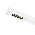 SLV Luminaire à suspension Q-LINE PD pour VDU, blanche gradable
