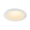 SLV LED Recessed luminaire AKALO D83 DL, 9W 3000/4200/5700K 800-880lm 90°, white