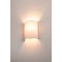 SLV Abat-jour FENDA BASE semi-circulaire, blanche