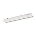 Joint connector for S-TRACK 3-Phase high-voltage track, traffic white RAL 9016
