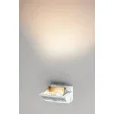 Luminaire mural MERADO FLOOD WL pivotant, rotatif IP 20, blanche gradable