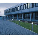 SLV Bollard pole light ROX ACRYL E27, IP44, H 90cm, inox 304